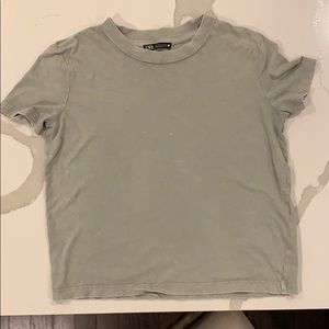 Green Zara Shirt